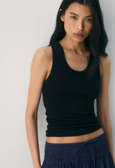 Vetiver Poplin Skirt - HARBOUR NAVY
