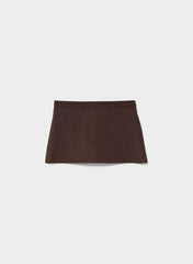 HomeStretch™ Smooth Soundcheck Skort - RICH MOCHA BROWN