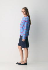 Smile Satin Skirt - ADMIRAL