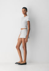 HomeStretch™ Smooth Soundcheck Skort - HEATHER CHROME