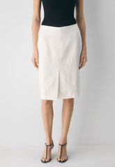 Yorkville Skirt - PowerLinen™ - LIGHT BIRCH