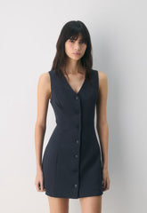 Aria Dress - Crepette™ - DARK NIGHT NAVY