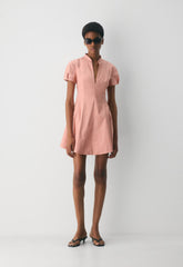 Intro Poplin Dress - KILN PINK