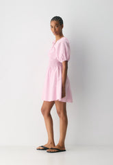 Mason Poplin Dress - MTCHLL STRP ST P PL/WT