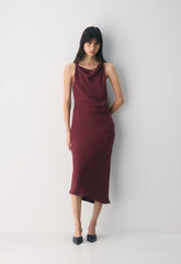 Account Dress - SUMAC BURGUNDY