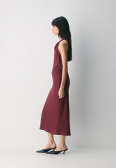 Account Dress - SUMAC BURGUNDY