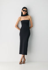 Original Contour Alluvion Dress - BLACK
