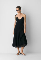 Priscilla Maxi Dress - BLACK