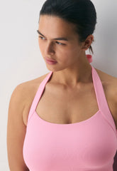 Original Contour Optimum Halter Dress - JELLYBEAN PINK
