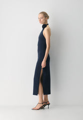 FigureKnit™ Guestlist Dress - INDIGO INK