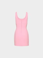 FigureKnit™ Admission Dress - JELLYBEAN PINK
