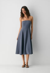 Lightwell Dress - Crepette™ - VINTAGE NAVY