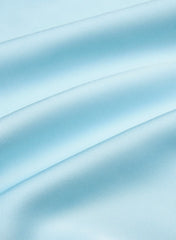 Nightscape Satin Halter Dress - PANORAMA BLUE