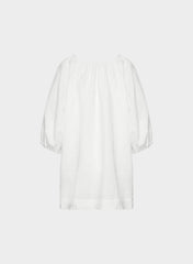 Casita Linen Dress - WHITE