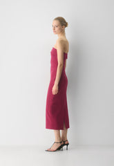 FigureKnit™ Eyecatcher Dress - JUICY ROSE