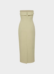 FigureKnit™ Eyecatcher Dress - MARTINI OLIVE