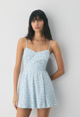 Gateau Dress - VILLA BLUE/PINK