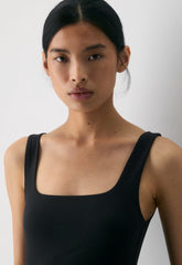 Revive Poplin Dress - BLACK