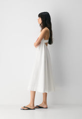 Encourage Poplin Cami Dress - BRIGHT WHITE
