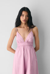 Encourage Poplin Cami Dress - SWEET PEA PURPLE