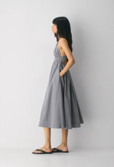 Encourage Poplin Cami Dress - SRPN CK LT BRH/HBR NVY