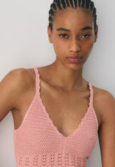 Evie Midi Dress - KILN PINK
