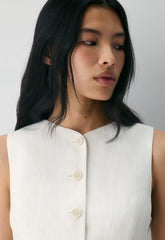 Regal Dress - PowerLinen™ - LIGHT BIRCH