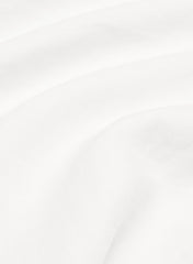 Duras Linen Dress - WHITE