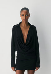 Smooth Matter™ Moonshadow Dress - BLACK