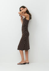Smooth Matter™ Voice Dress - RCH MCH BRN/LT BRCH