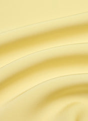Suite Satin Dress - LEMONADE/LIGHT BIRCH