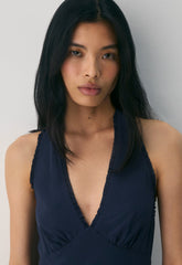 Hedgerow Halter Dress - ADMIRAL