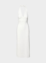 Smooth Matter™ Jazzroom Halter Dress - WHITE