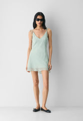 Priscilla Dress - AGAVE GREEN