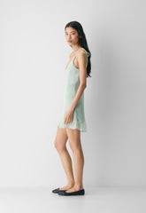 Priscilla Dress - AGAVE GREEN