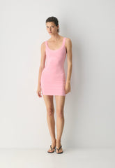 Antigua Dress - MILKSHAKE PINK