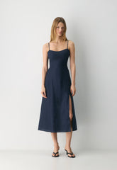 Barrafina Linen Dress - ADMIRAL