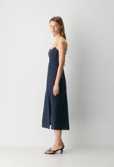 Barrafina Linen Dress - ADMIRAL