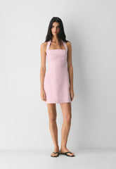 Whisper Linen Dress - SRPN CK LT BR/SWT P PL