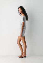 Merci Dress - HEATHER CHROME