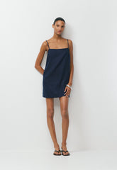 Arcos Linen Dress - ADMIRAL