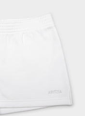 Cozy Sweatfleece Perfect Micro Short - WHITE