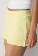 Cozy Sweatfleece Perfect Micro Short - LEMONADE