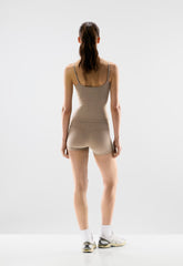BUTTER Cheeky Hi-Rise 3 Short - NOMAD TAUPE