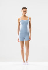 BUTTER Cheeky Hi-Rise 5 Short - RIPPLE BLUE