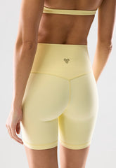 BUTTER Cheeky Hi-Rise 7 Short - LEMONADE