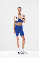 BUTTER Cheeky Hi-Rise 7 Short - ABLAZE BLUE