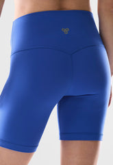 BUTTER Cheeky Hi-Rise 7 Short - ABLAZE BLUE