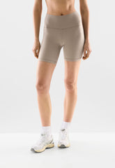 BUTTER Cheeky Hi-Rise 7 Short - NOMAD TAUPE