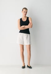 The Lodge Short™ Mini - CruiseLinen™ - HNDSN STRP WT/ADMIRAL